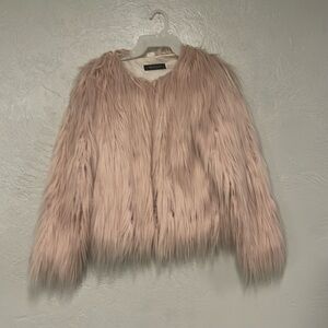 Wenxi faux fur coat